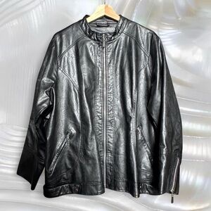 A&I Women’s Faux Leather Jacket
